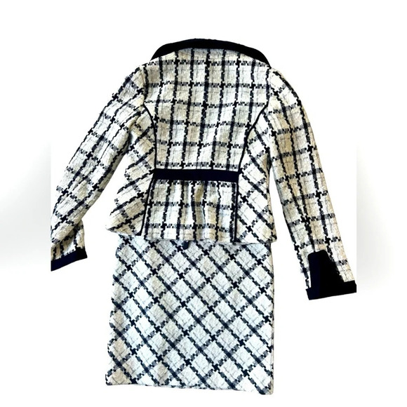 White House black market skirt 00 & jacket 2 set in excellent like-new condition - Picture 2 of 6